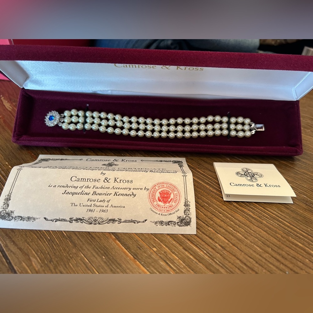 Camrose & Kross 
Jacqueline Kennedy bracelet 
New never worn